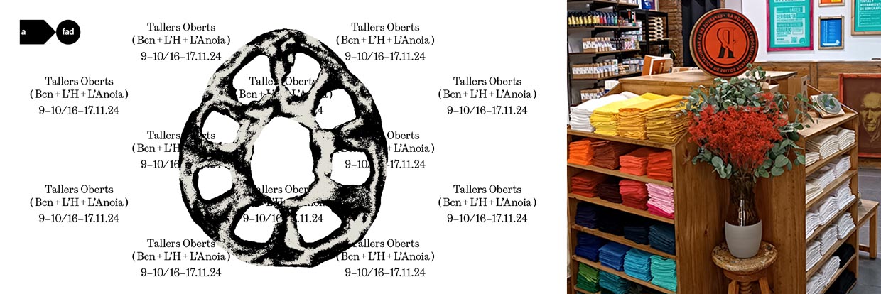 Rittagraf at Tallers Oberts 2024: Workshops and Unique Piece