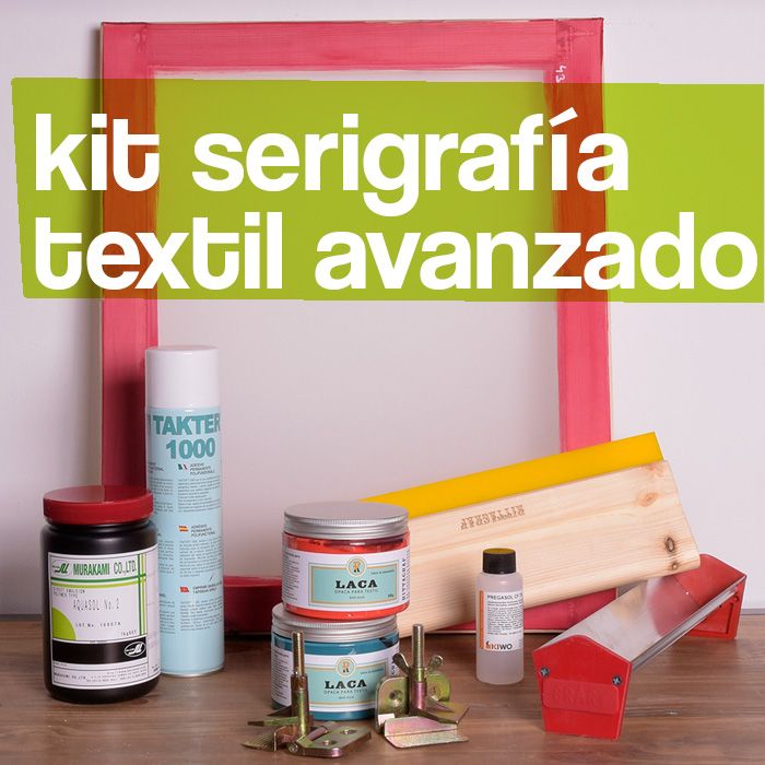 Kit para Serigrafía sobre Textil - Rittagraf