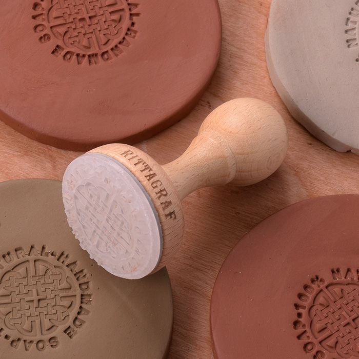 Custom Stamp to mark Ceramic Works - Rittagraf